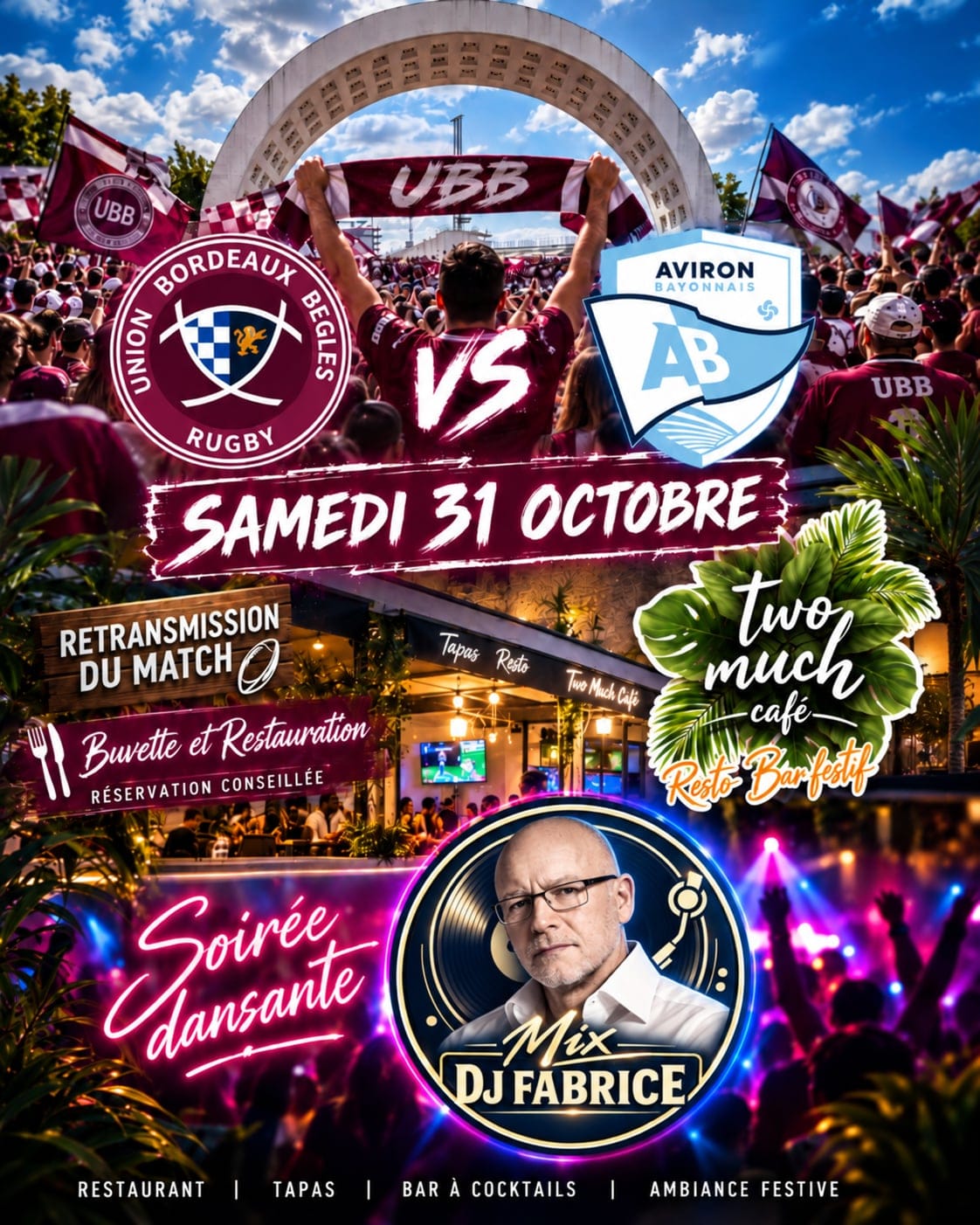 UBB vs Aviron Bayonnais