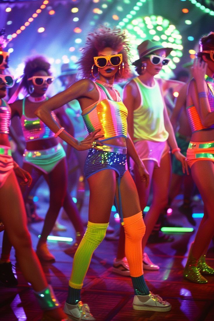 Soirée dansante fluo au bar dansant Le Two Much